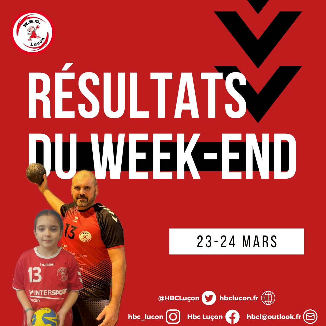 Week-end du 23 et 24 Mars